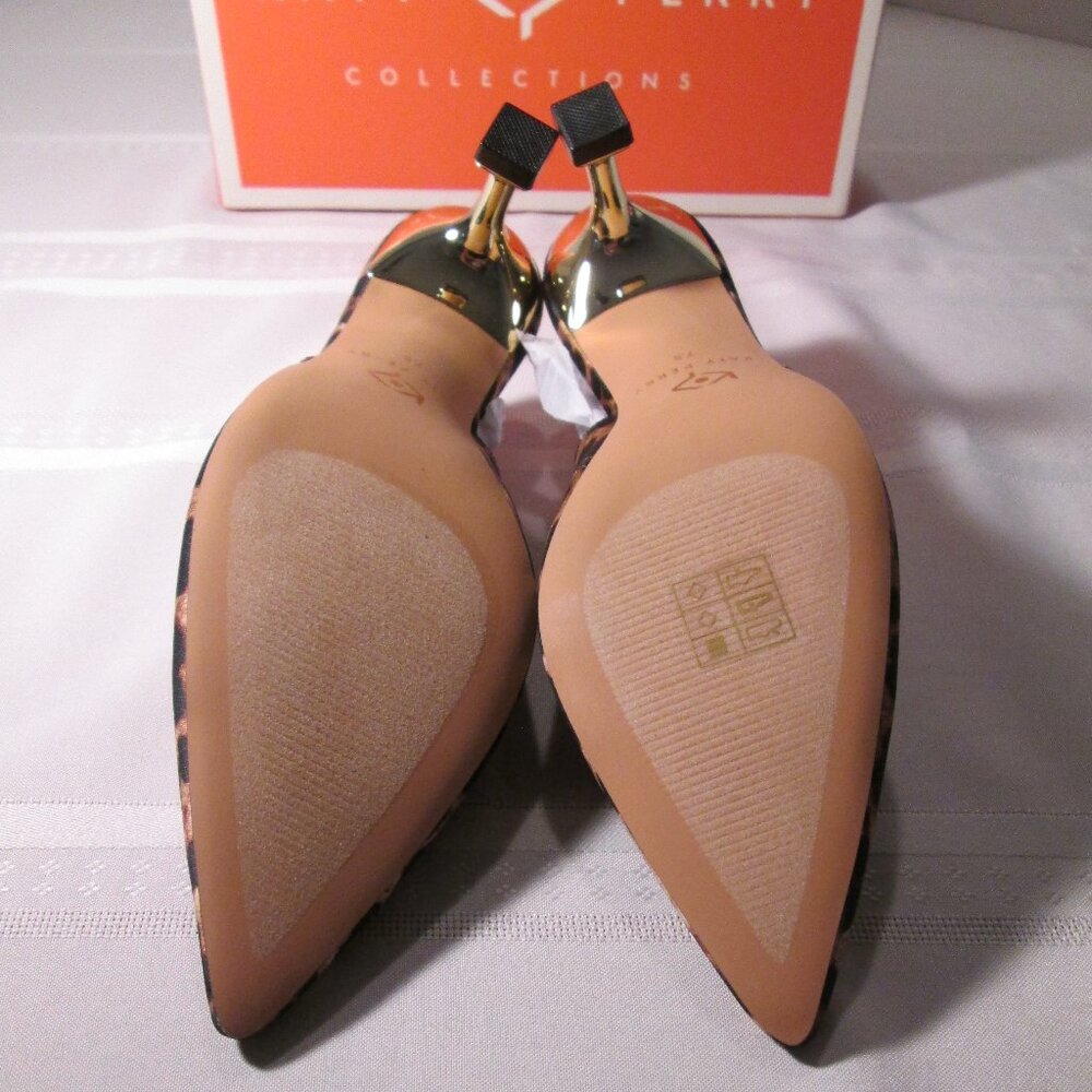 Katy Perry Oceanview Sling Back Leopard Print Sz 7.5 NIB - Picture 13 of 13